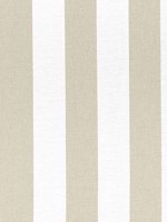 Newport Stripe Jute and White Fabric WTG-260465 by Thibaut Fabrics for sale at Wallpapers To Go