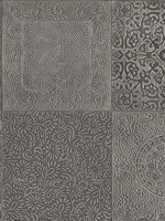 Bazaar Pewter Wallpaper WTG-260778 by Cole and Son Wallpaper for sale at Wallpapers To Go