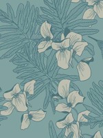 Hummingbird Seafoam Wallpaper WTG-261068 by Maxwell Wallpaper for sale at Wallpapers To Go