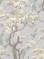 Harewood Foil 01 Wallpaper WTG-261106 by Maxwell Wallpaper for sale at Wallpapers To Go