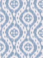 Ikat Tracery Chambray Peel and Stick Wallpaper WTG-263215 by Surface Style Wallpaper for sale at Wallpapers To Go