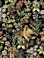 Floral Tapestry Green Yellow Red Wallpaper WTG-264535 by Mind the Gap Wallpaper for sale at Wallpapers To Go