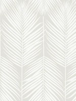 Athena Palm Sea Salt Wallpaper WTG-264592 by Seabrook Wallpaper for sale at Wallpapers To Go