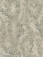 Soft Leaves Taupe Green Grey Wallpaper WTG-265013 by Mind the Gap Wallpaper for sale at Wallpapers To Go