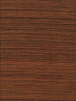 Strie Burnt Orange Sisal Wallpaper 5000724 by Schumacher Wallpaper for sale at Wallpapers To Go
