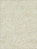 Willow Leaf Flax Wallpaper 5004130 by Schumacher Wallpaper for sale at Wallpapers To Go