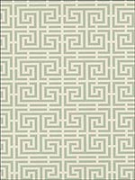 Chinois Fret Mineral Wallpaper 5004161 by Schumacher Wallpaper for sale at Wallpapers To Go