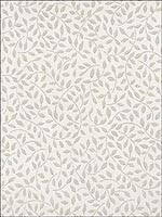 Celano Vine Silver Wallpaper 5004442 by Schumacher Wallpaper for sale at Wallpapers To Go