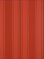 Morgan Stripe Coral Wallpaper 5004563 by Schumacher Wallpaper for sale at Wallpapers To Go