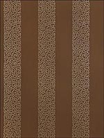 Beekman Stripe Truffle Wallpaper 5004573 by Schumacher Wallpaper for sale at Wallpapers To Go