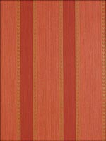Lansdowne Strie Stripe Coral Wallpaper 5004622 by Schumacher Wallpaper for sale at Wallpapers To Go