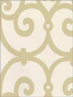 Manor Gate Sand Wallpaper 5005052 by Schumacher Wallpaper for sale at Wallpapers To Go