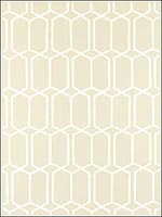 Modern Trellis Alabaster Wallpaper 5003283 by Schumacher Wallpaper for sale at Wallpapers To Go