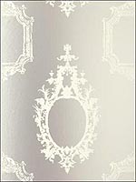Go Baroque Mirror Wallpaper 5003291 by Schumacher Wallpaper for sale at Wallpapers To Go