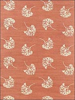 Andros Cream on Coral Grasscloth Wallpaper T3625 by Thibaut Wallpaper for sale at Wallpapers To Go