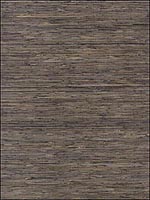 Bamboo Weave Charcoal Grasscloth Wallpaper T3687 by Thibaut Wallpaper for sale at Wallpapers To Go
