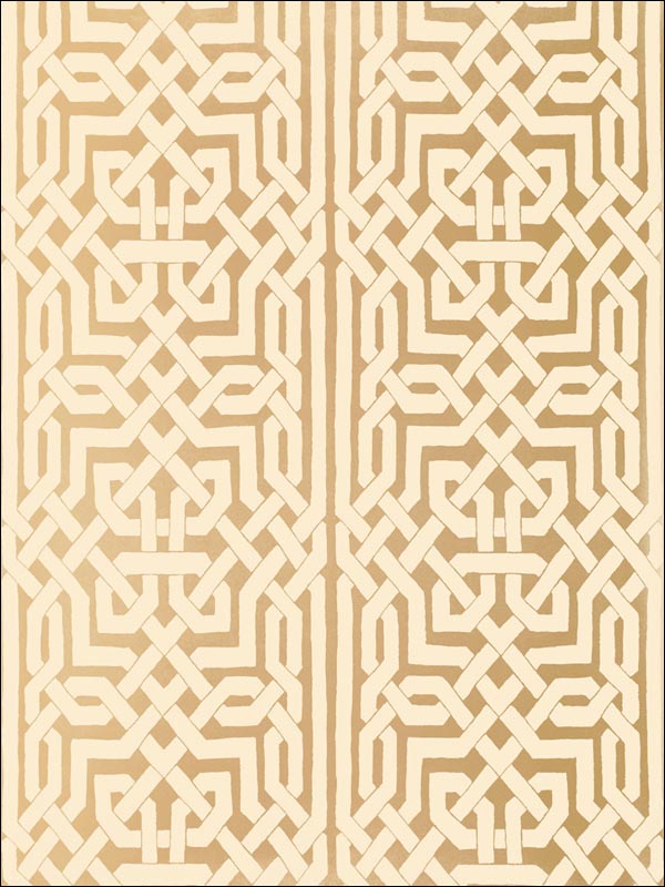Malaga Gold Wallpaper 5005931 by Schumacher Wallpaper for sale at Wallpapers To Go