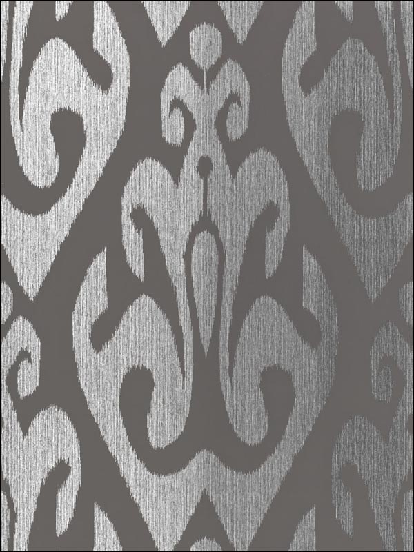 Tokat Graphite Wallpaper 5005982 by Schumacher Wallpaper for sale at Wallpapers To Go