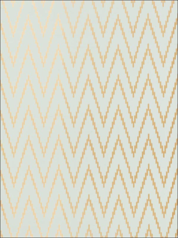 Kasari Ikat Aquamarine Wallpaper 5005991 by Schumacher Wallpaper for sale at Wallpapers To Go