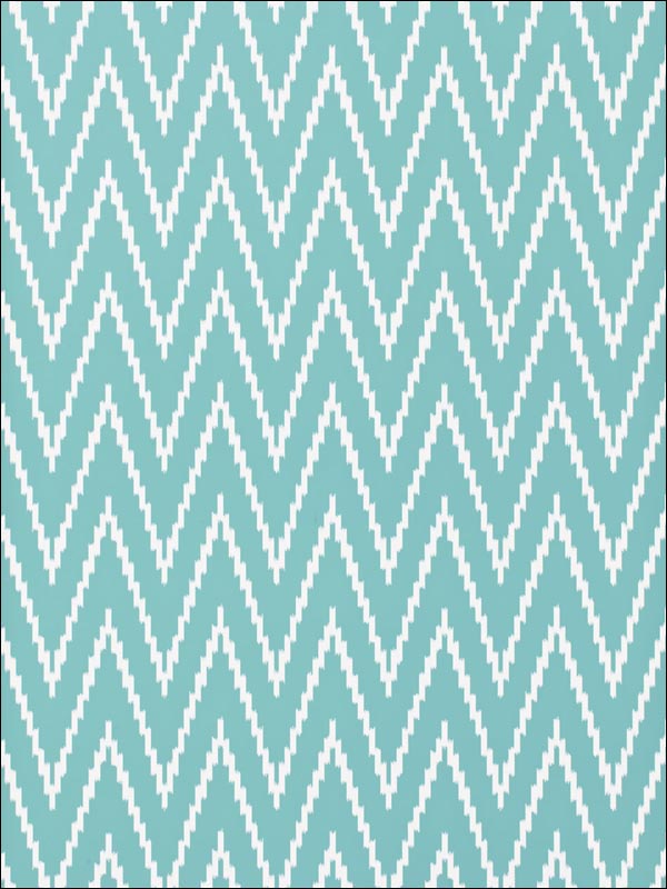 Kasari Ikat Azure Wallpaper 5005995 by Schumacher Wallpaper for sale at Wallpapers To Go