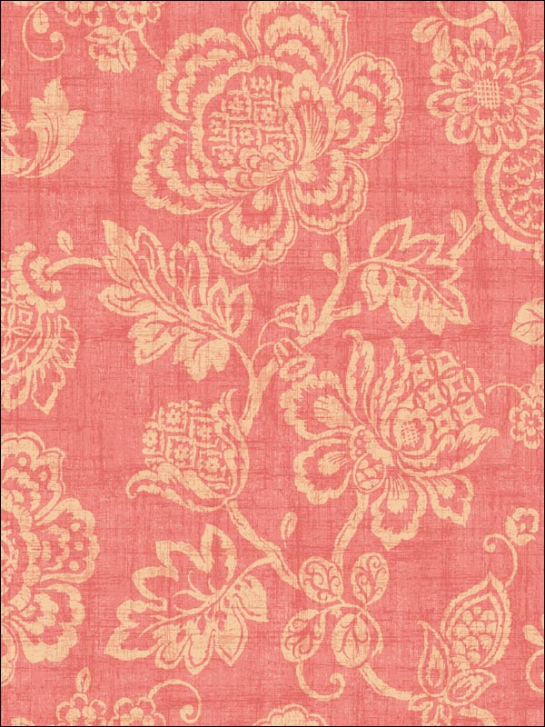 Floral Jacobean Wallpaper CA80601 by Seabrook Wallpaper for sale at Wallpapers To Go