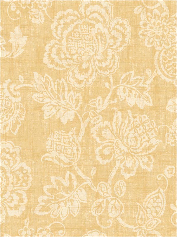 Floral Jacobean Wallpaper CA80603 by Seabrook Wallpaper for sale at Wallpapers To Go