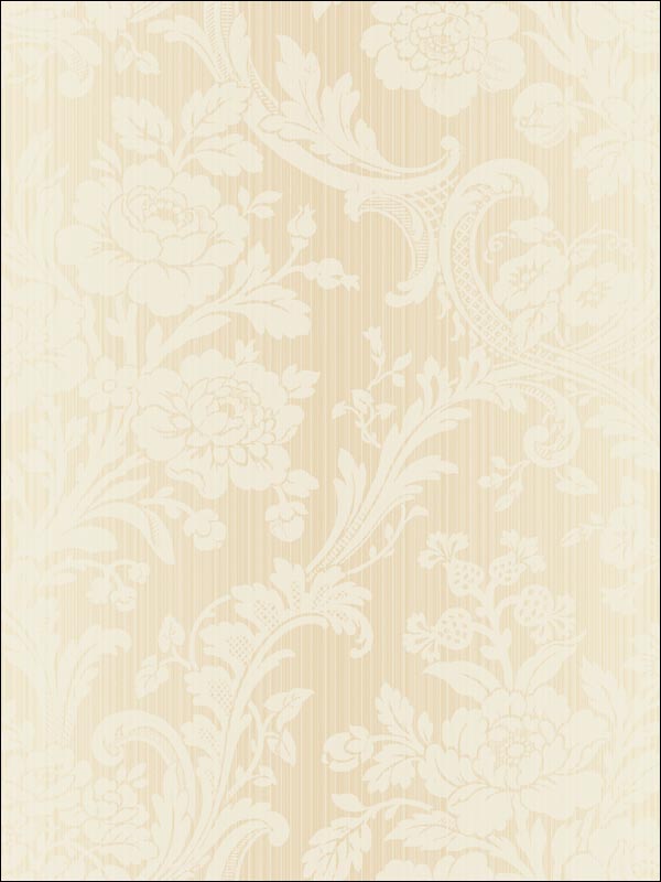 Damask Acanthus Leaves Wallpaper CA80901 by Seabrook Wallpaper for sale at Wallpapers To Go