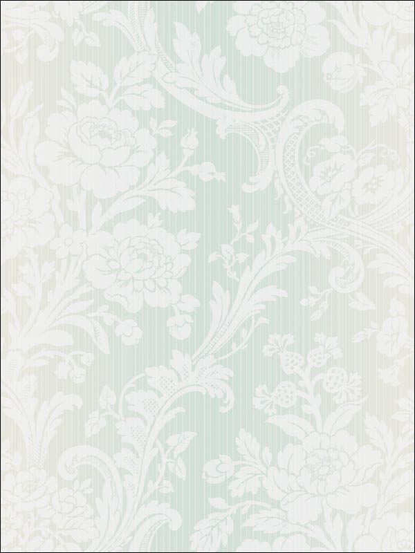 Damask Acanthus Leaves Wallpaper CA80902 by Seabrook Wallpaper for sale at Wallpapers To Go