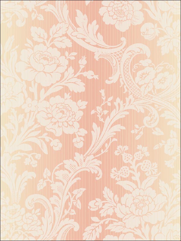 Damask Acanthus Leaves Wallpaper CA80903 by Seabrook Wallpaper for sale at Wallpapers To Go