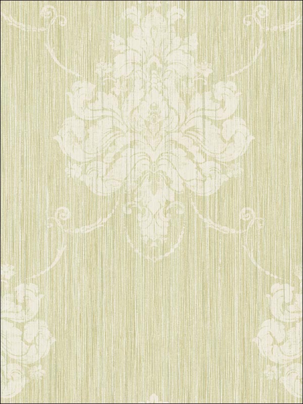 Damask Stria Wallpaper CA81004 by Seabrook Wallpaper for sale at Wallpapers To Go
