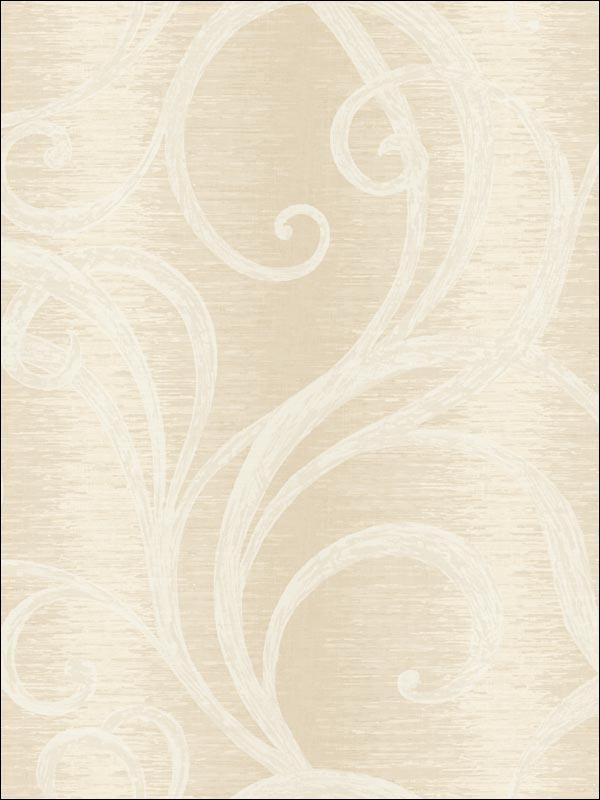 Scroll Design Wallpaper FS40008 by Seabrook Wallpaper for sale at Wallpapers To Go