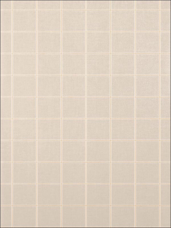 Henley Plaid Grey and Beige Wallpaper T1024 by Thibaut Wallpaper for sale at Wallpapers To Go