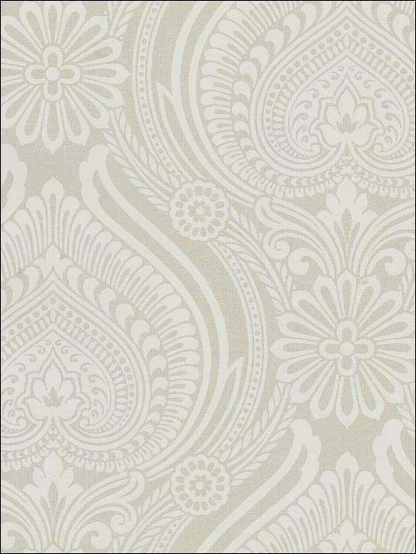 Paisley Damask Wallpaper CS40707 by Seabrook Platinum Series Wallpaper for sale at Wallpapers To Go