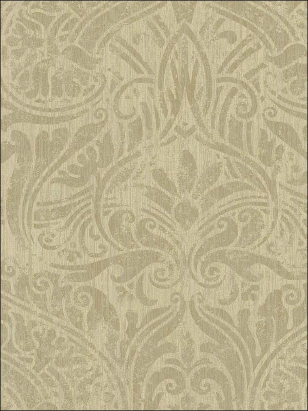 Damask Wallpaper CS40908 by Seabrook Platinum Series Wallpaper for sale at Wallpapers To Go