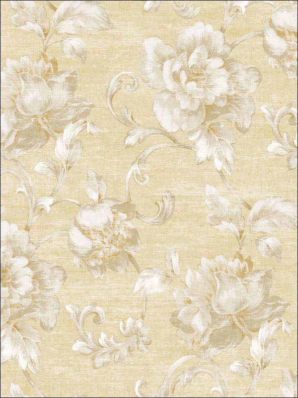 Floral Trail Wallpaper SE50500 by Seabrook Wallpaper for sale at Wallpapers To Go