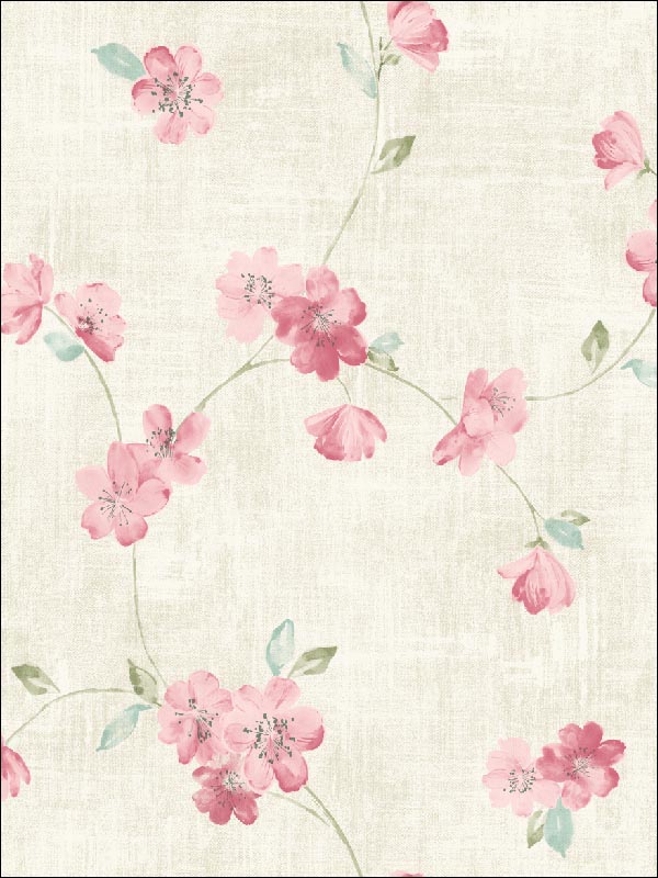 Floral Trail Wallpaper CH81604 by Pelican Prints Wallpaper for sale at Wallpapers To Go