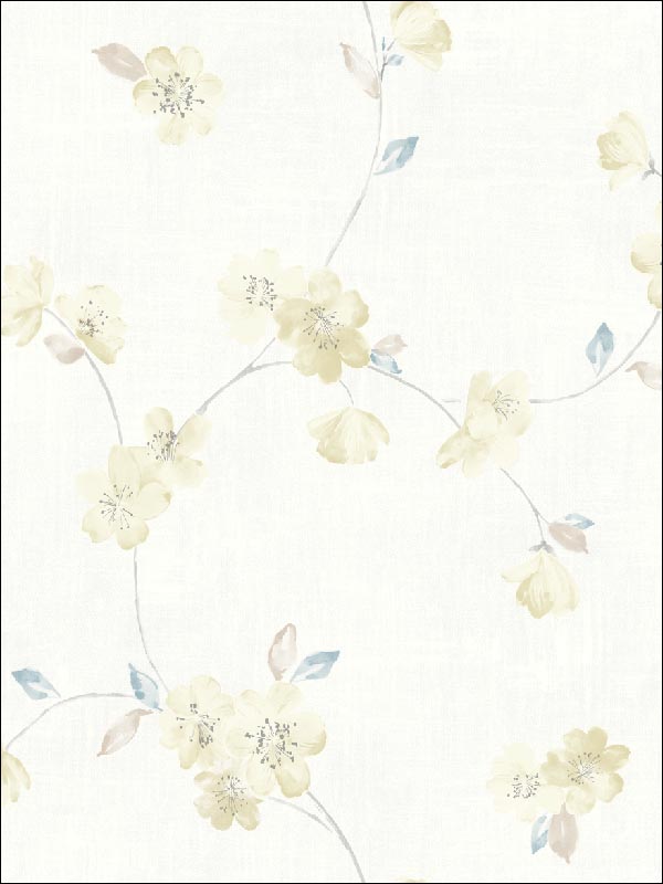 Floral Trail Wallpaper CH81607 by Pelican Prints Wallpaper for sale at Wallpapers To Go