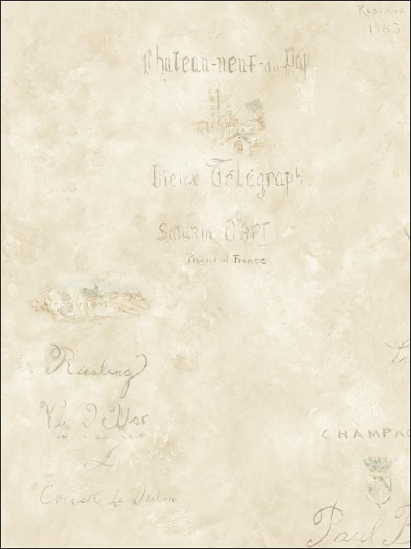 Script Wallpaper TH34804 by Pelican Prints Wallpaper for sale at Wallpapers To Go
