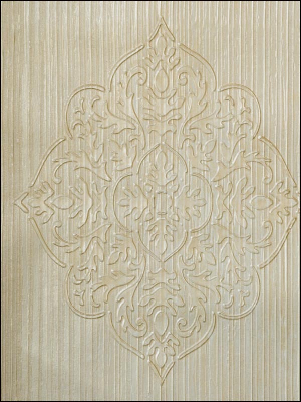 Catherine Handcrafted Embossed Wallpaper CB31107 by Seabrook Designer Series Wallpaper for sale at Wallpapers To Go