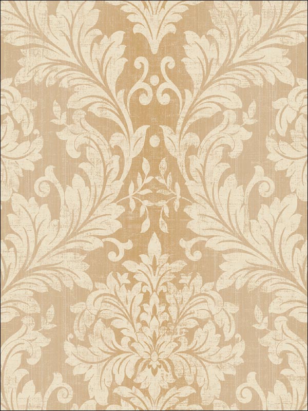 Damask Wallpaper FI91401 by Seabrook Wallpaper for sale at Wallpapers To Go
