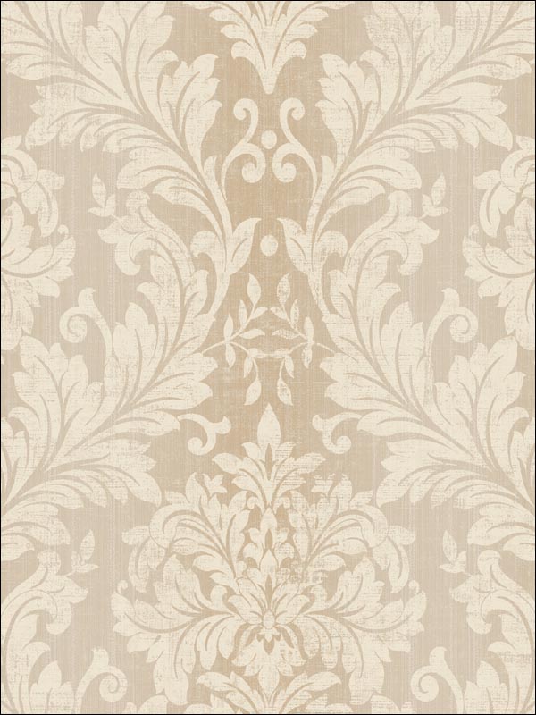 Damask Wallpaper FI91409 by Seabrook Wallpaper for sale at Wallpapers To Go