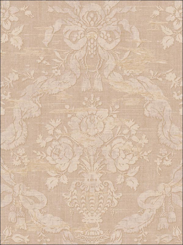 Damask Floral Wallpaper DK70102 by Seabrook Wallpaper for sale at Wallpapers To Go