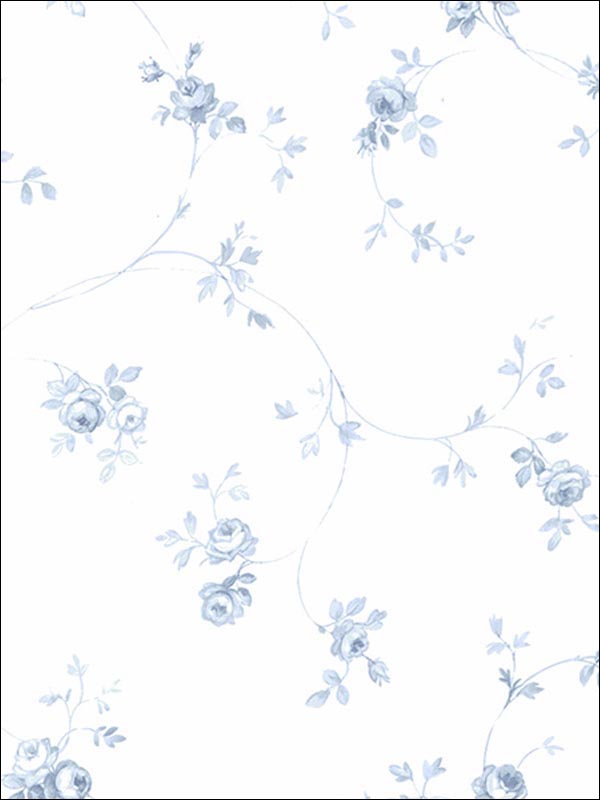 Floral Trail Wallpaper PR33826 by Norwall Wallpaper for sale at Wallpapers To Go