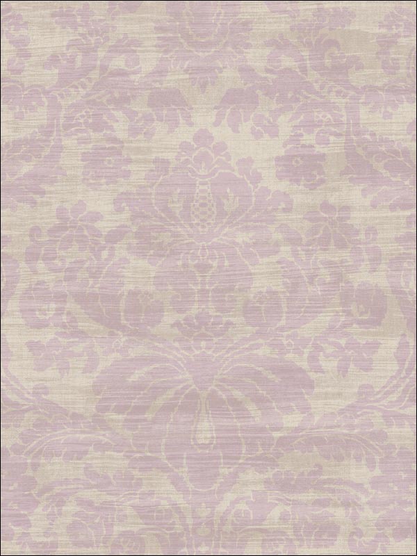 Damask Wallpaper IM40909 by Seabrook Wallpaper for sale at Wallpapers To Go