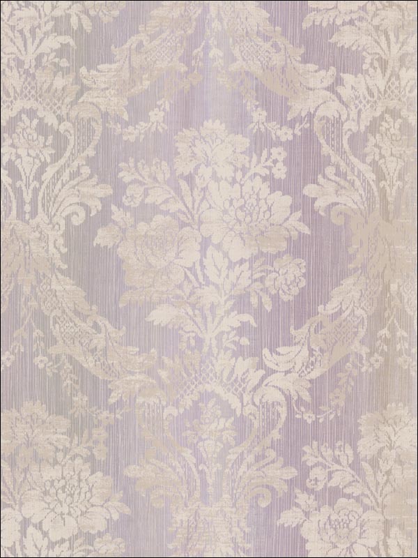 Damask Stripes Wallpaper IM41409 by Seabrook Wallpaper for sale at Wallpapers To Go