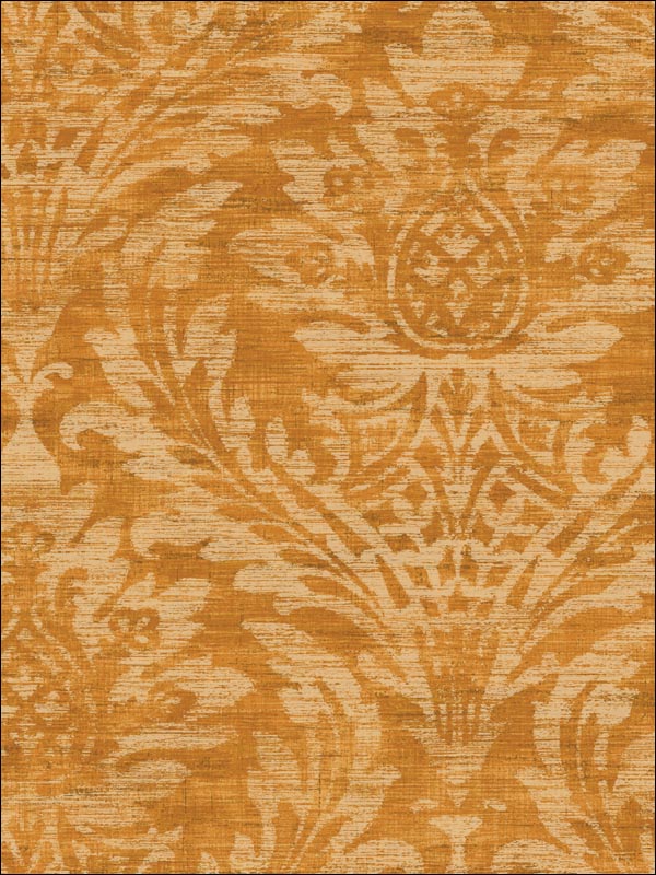 Damask Wallpaper TR21105 by Seabrook Wallpaper for sale at Wallpapers To Go