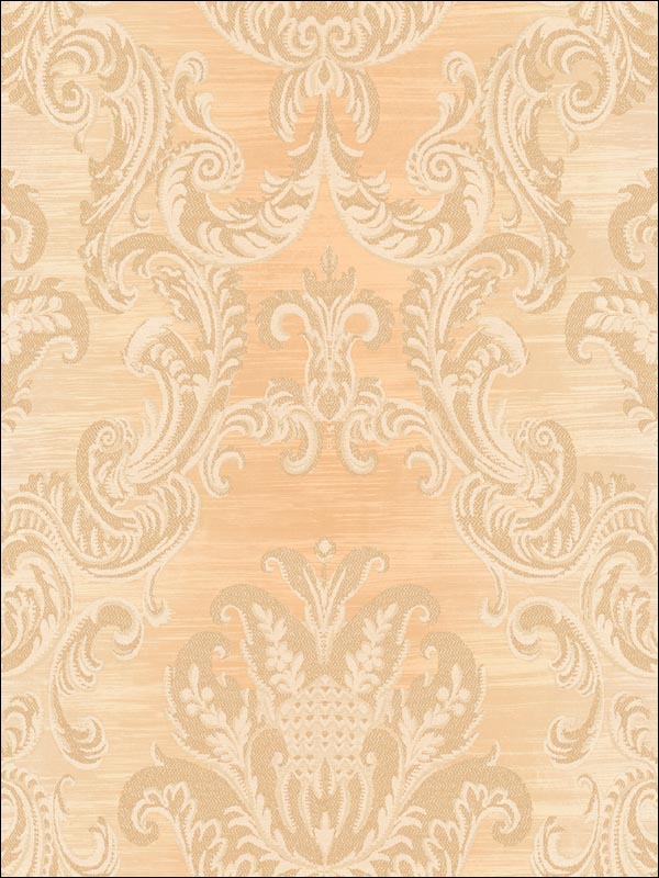 Damask Wallpaper CL61701 by Seabrook Wallpaper for sale at Wallpapers To Go