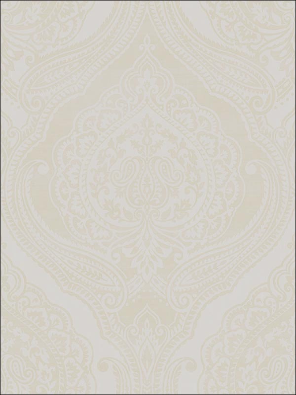 Arabesque Damask Wallpaper CO80408 by Seabrook Wallpaper for sale at Wallpapers To Go
