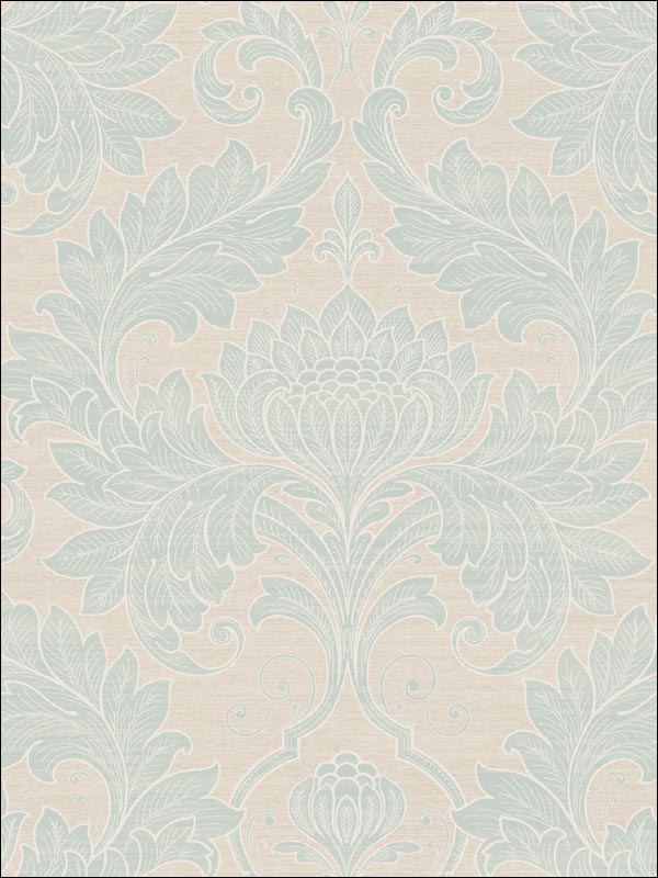 Damask Wallpaper CO80702 by Seabrook Wallpaper for sale at Wallpapers To Go