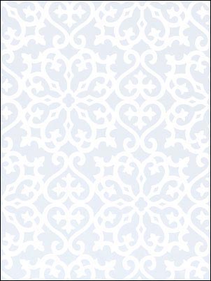 Allison Light Blue Wallpaper T1823 by Thibaut Wallpaper for sale at Wallpapers To Go